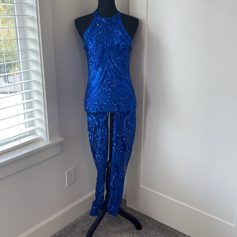 Brand New Sequin Catsuit w/Lining, Small